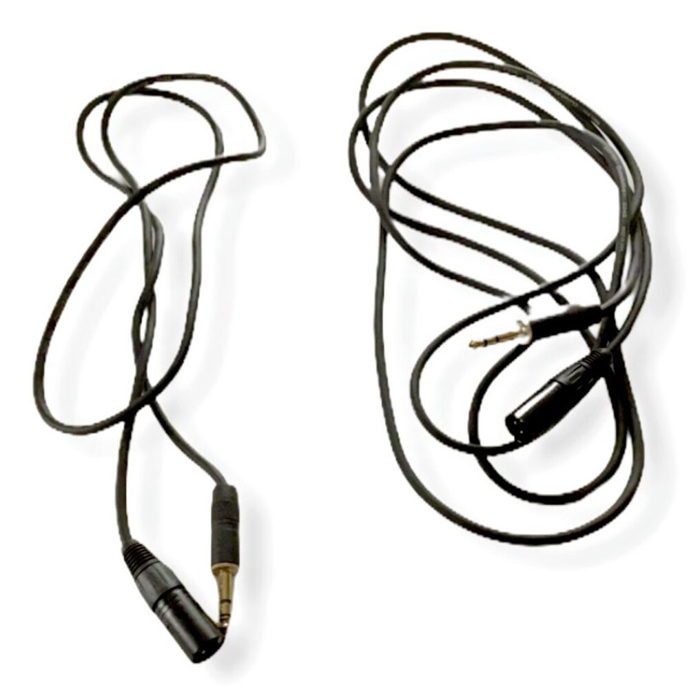 DynaMike Audio Video Microphone Cable Cords XLR Stereo 5 Ft 10 Ft Lot 2 Black